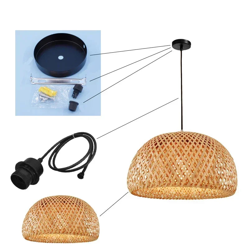 Takumi Bamboo Pendant Light