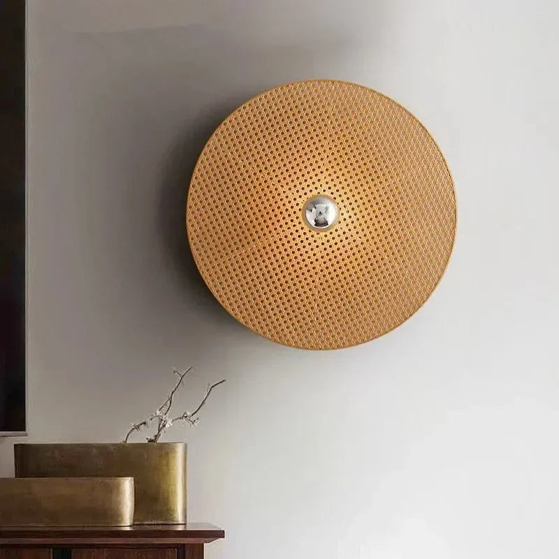 Kumo Rattan Wall Lamp