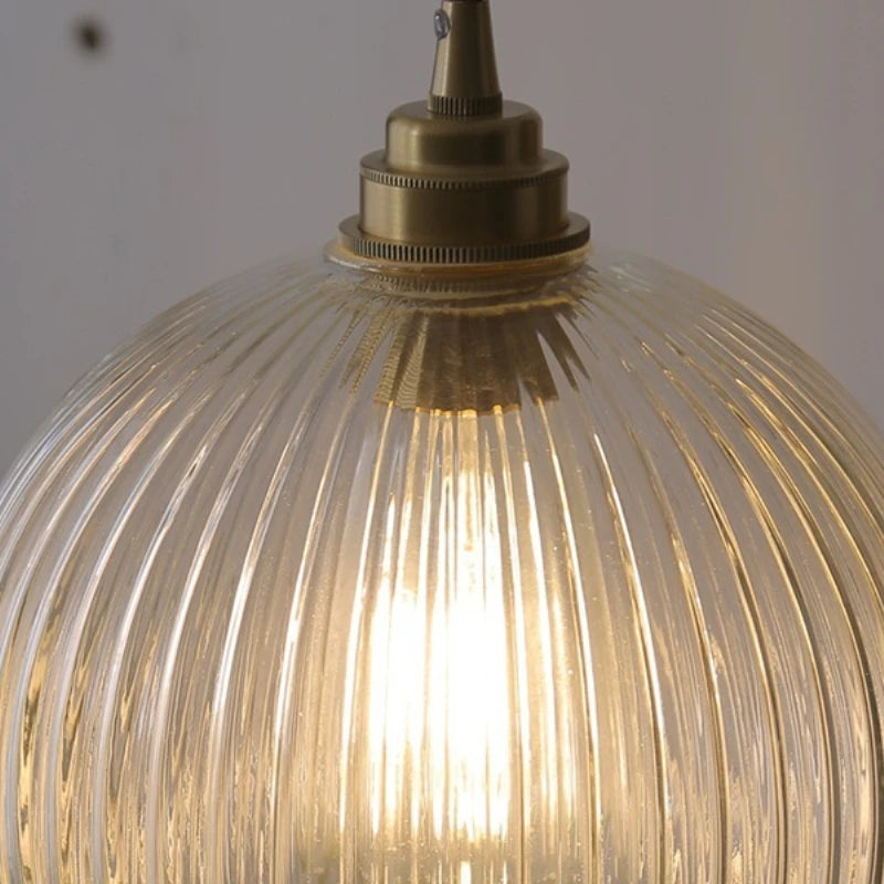 Retro Glass Pendant Light