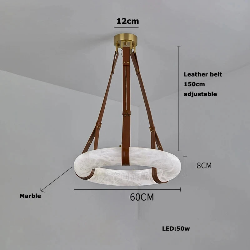 Marbelle Strap Chandelier