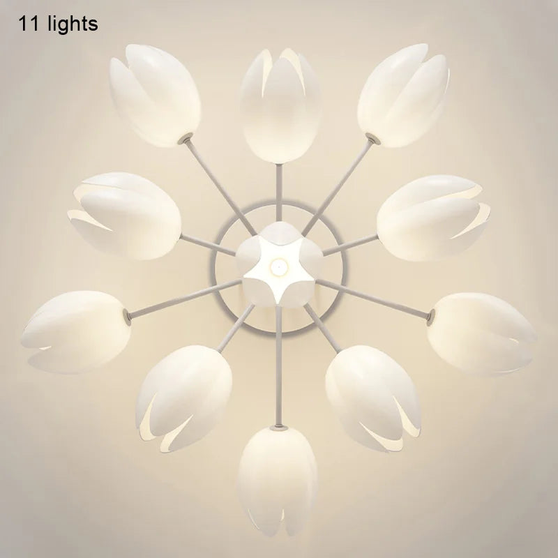 Tsubomi LED Ceiling Light Tulip Design