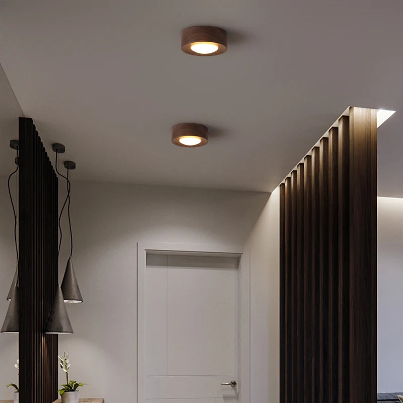 Walnix Wood Ceiling Light