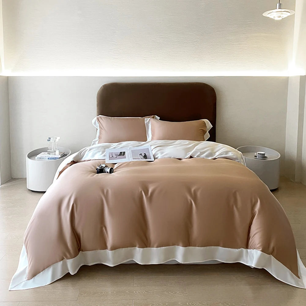 Ren Silk Duvet Cover Set