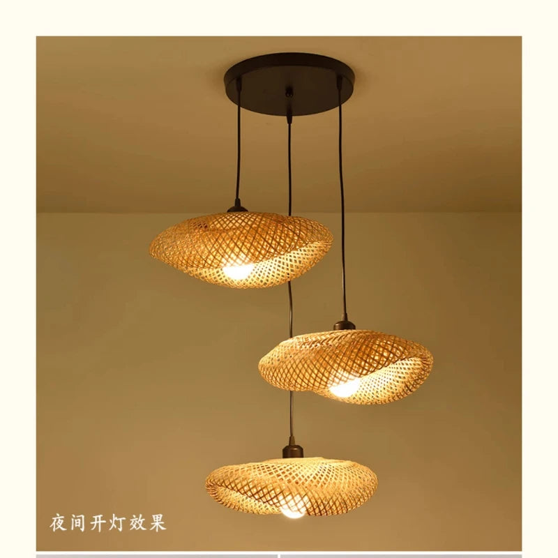Braida Rattan Pendant Light