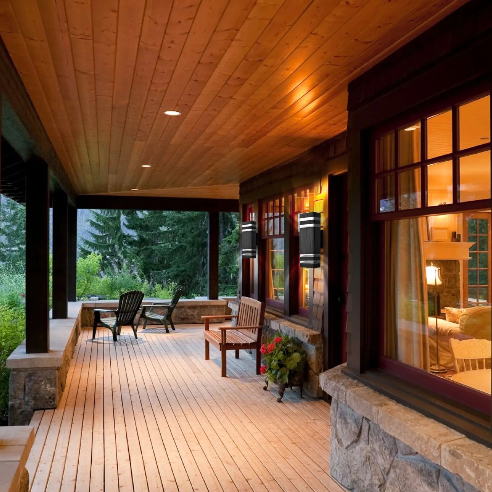 Hikari Outdoor LED Wall Light