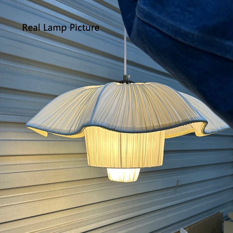 Charming French Cream Style White Pendant Lamp