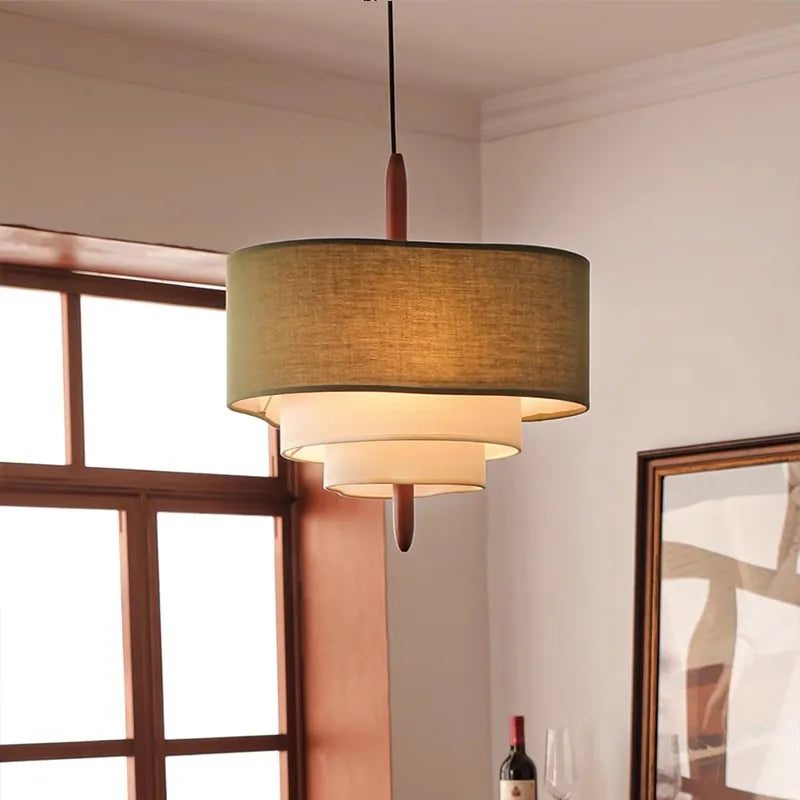 Kirei French Cloth Art Pendant Light