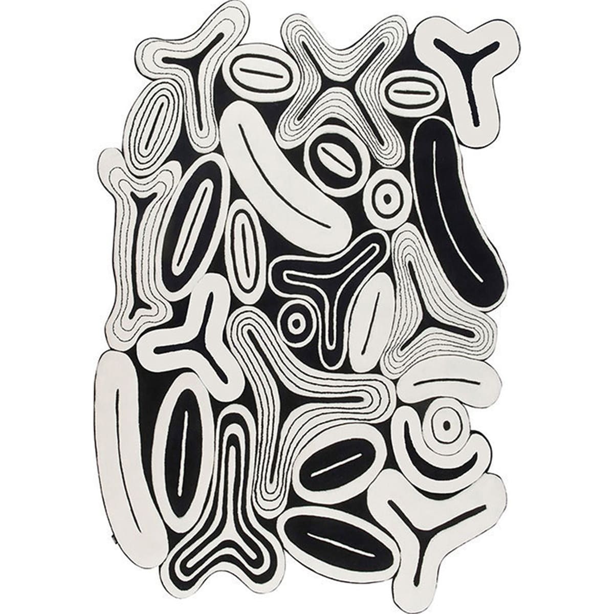 Tsuki Squiggle Rug