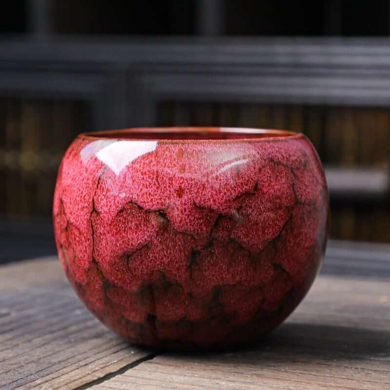 Riku Dragon Egg Ceramic Tea Cup Set