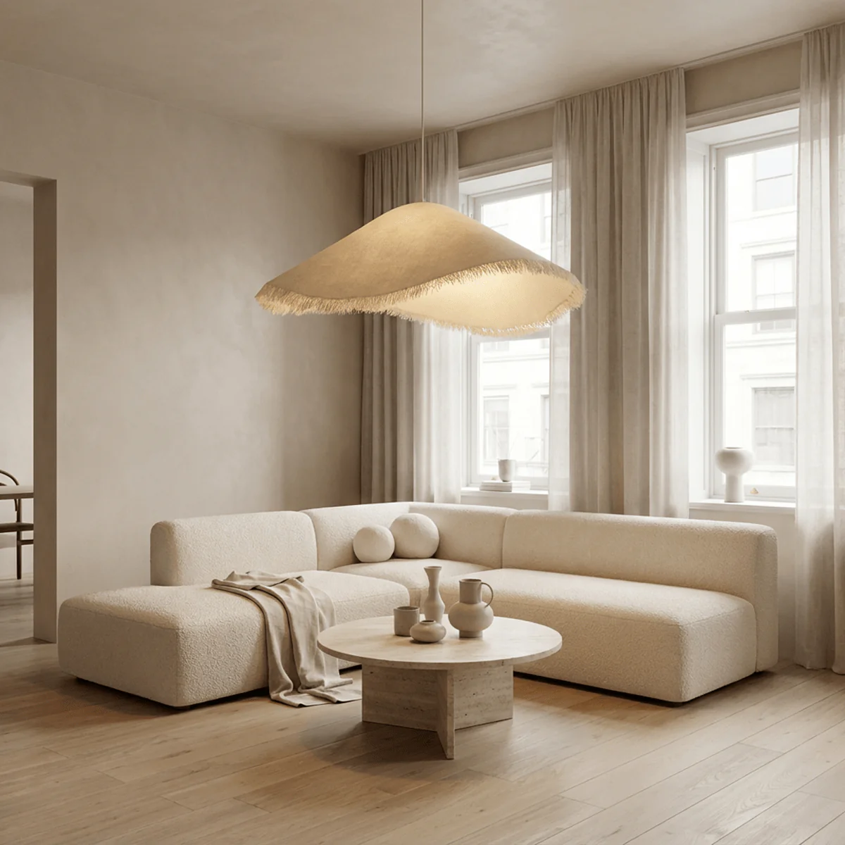 Fibra Arc Pendant Light
