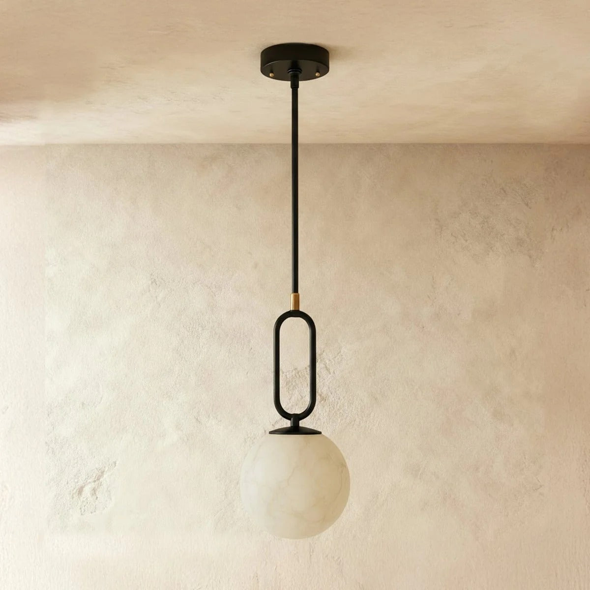 Luma Alabaster Pendant Light