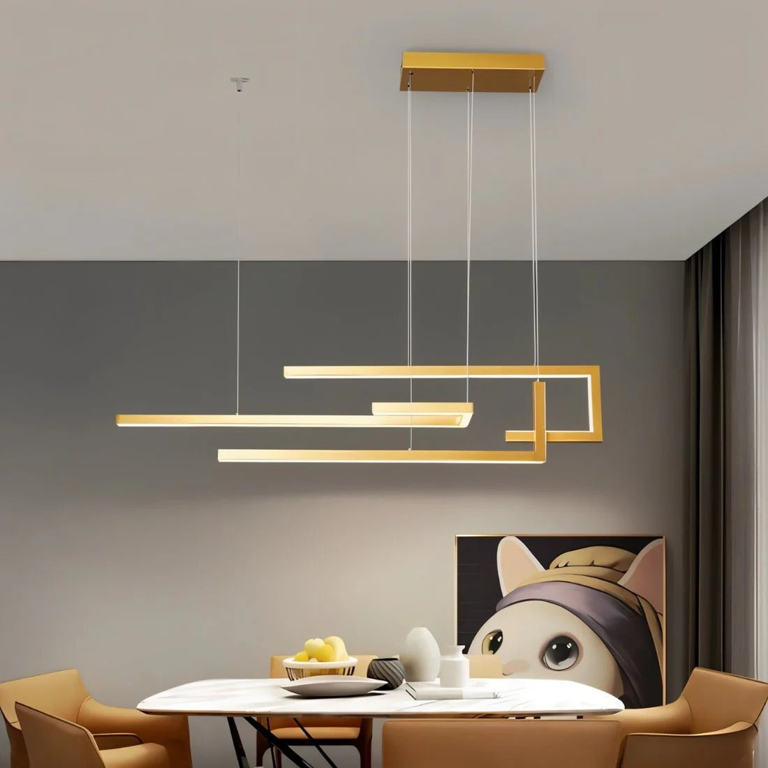 Zerion Geometric Chandelier
