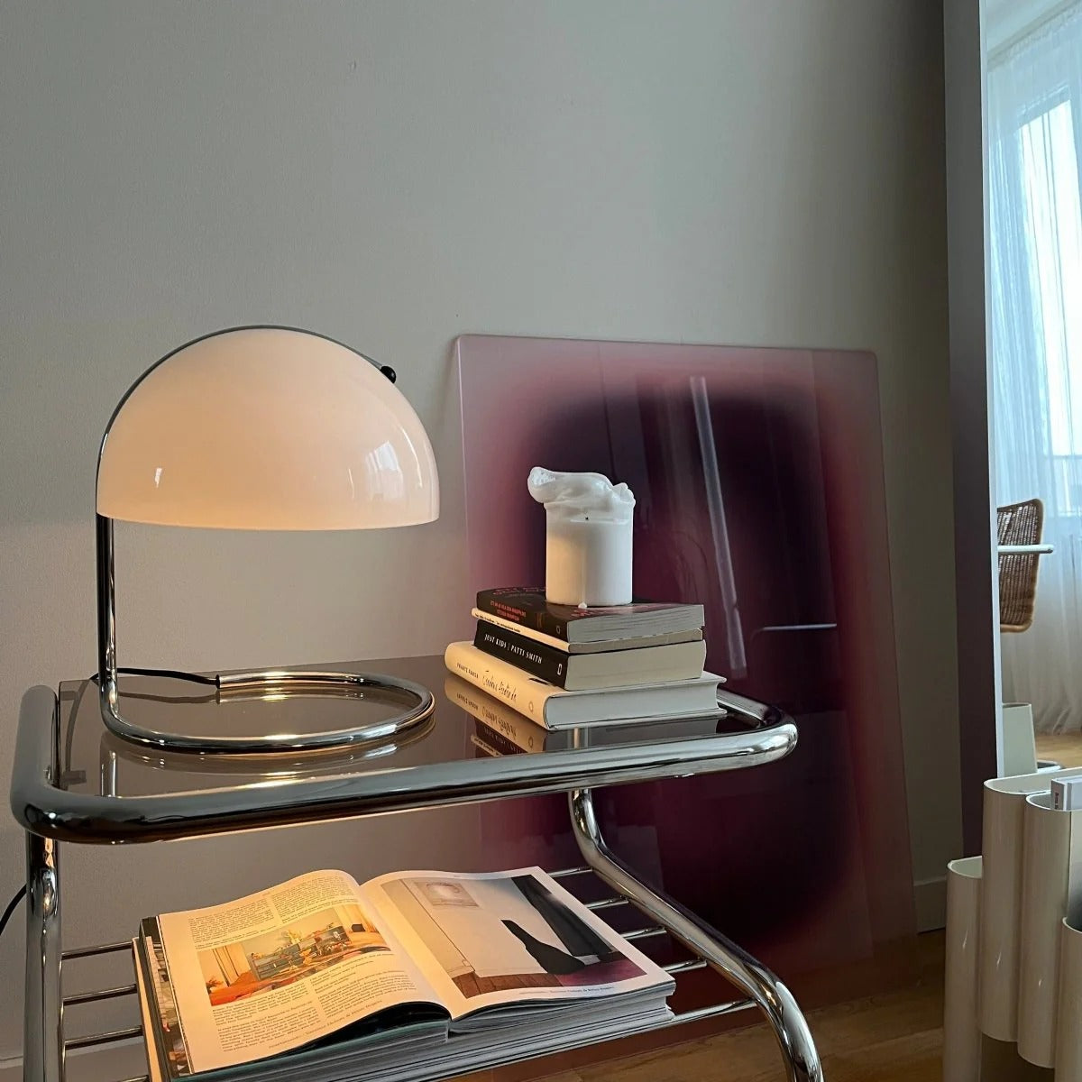 Orben Glass Table Lamp
