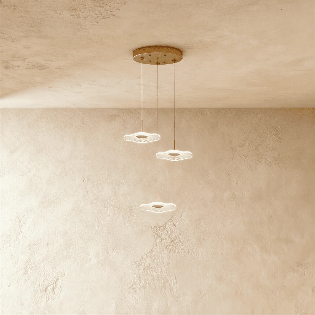 Lunara Cascade Staircase Chandelier
