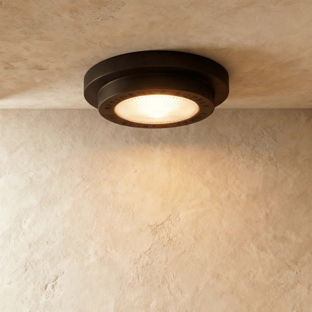 Nautra Brass Ceiling Light