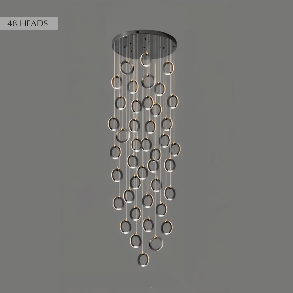 Vionex Ring Cascade Chandelier