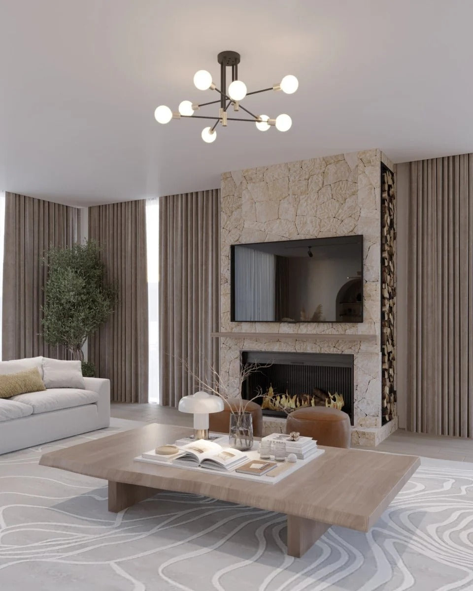 Torin Rod Chandelier