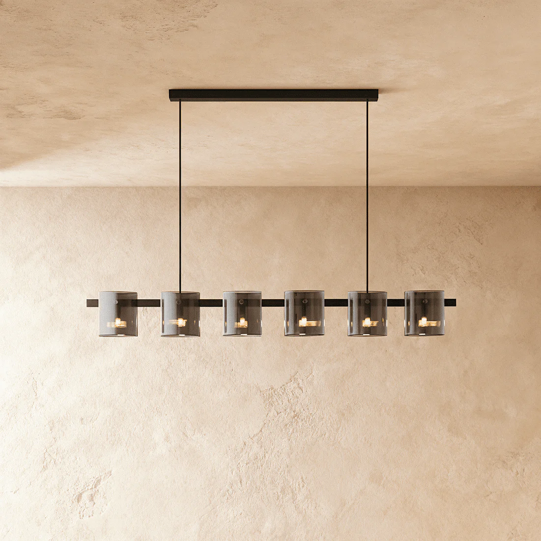Clarion Ring Glass Chandelier