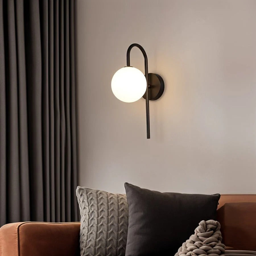 Zira Glass Wall Lamp