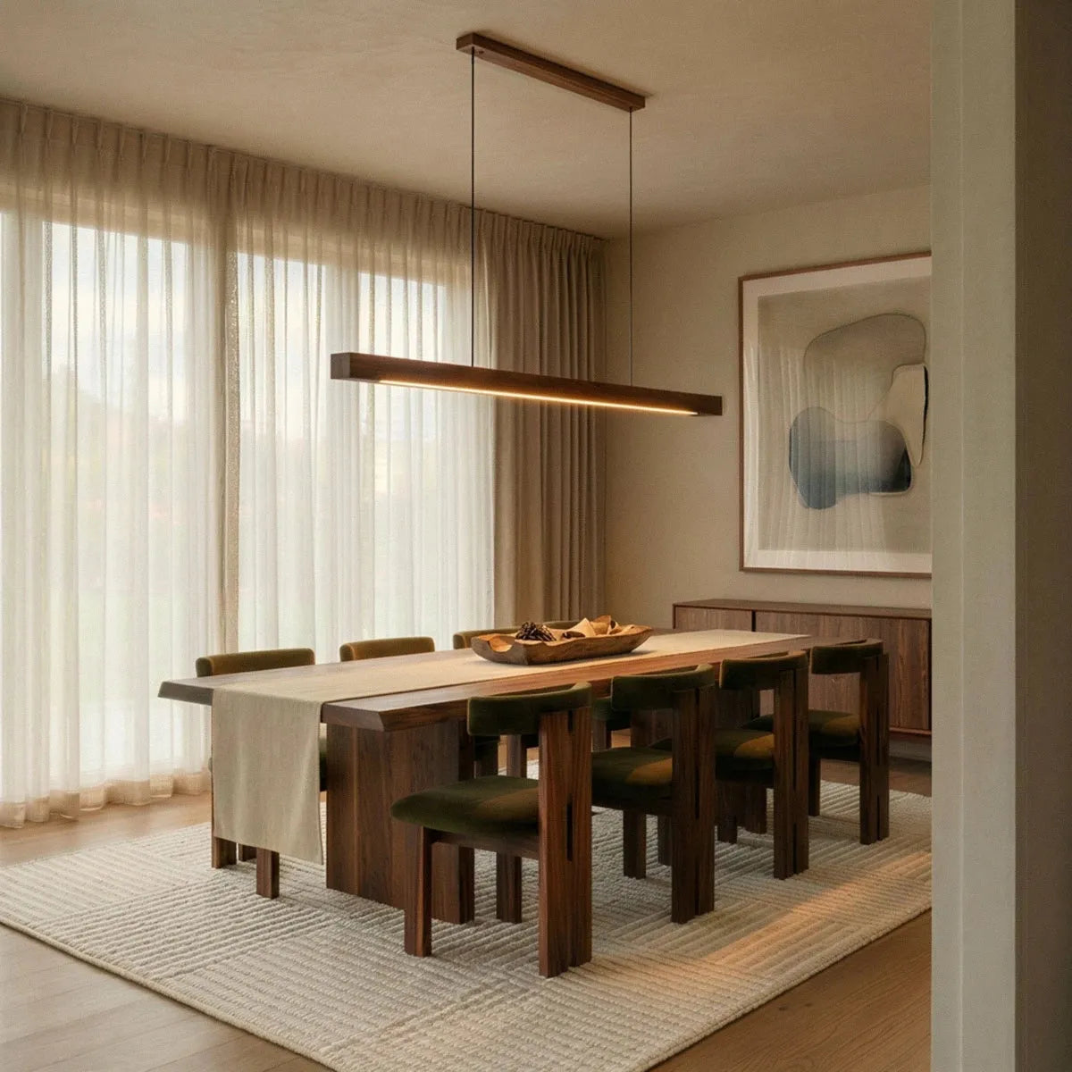 Norvik Wood Pendant Light