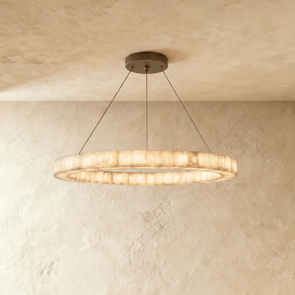 Aurex Alabaster Chandelier