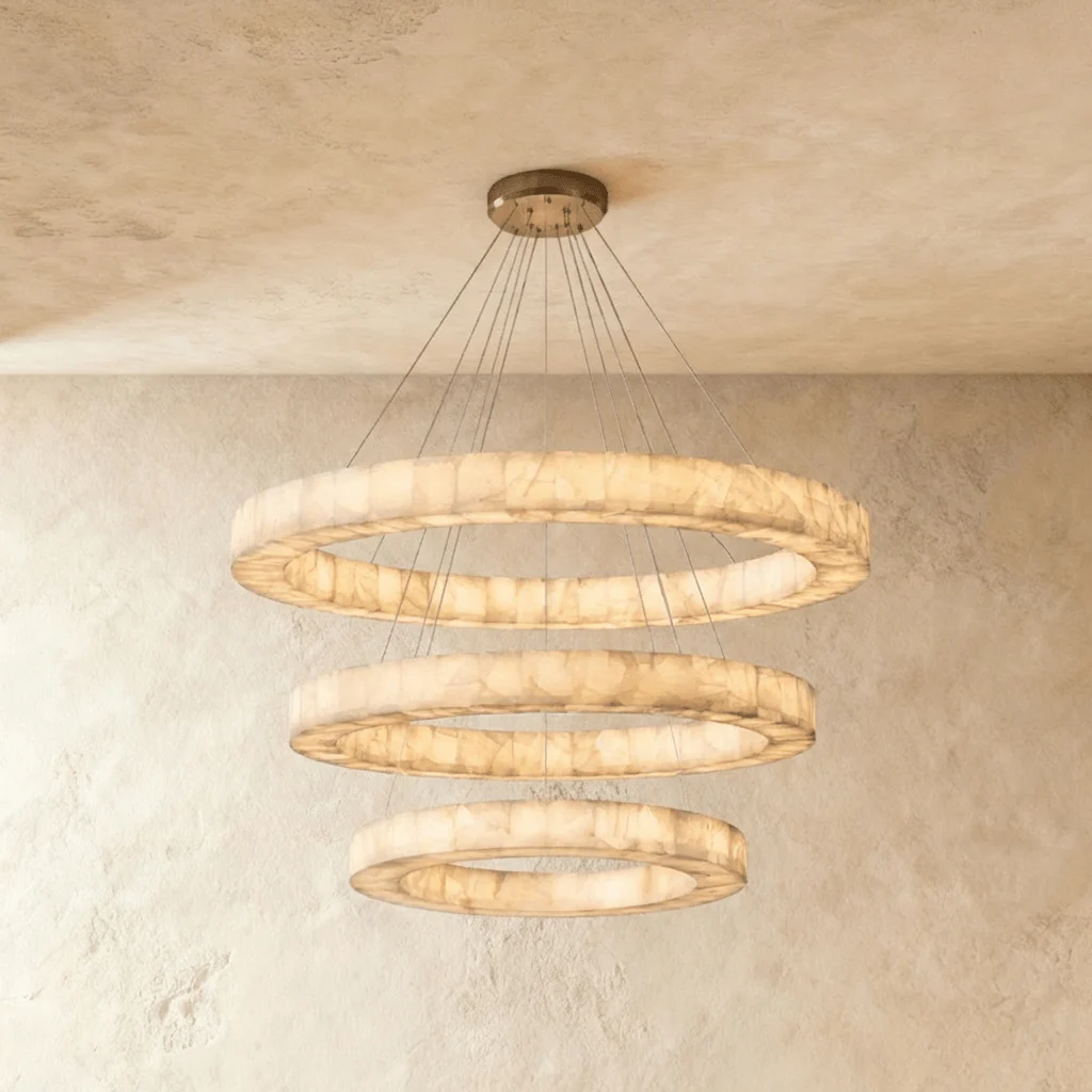Aurex Alabaster Chandelier