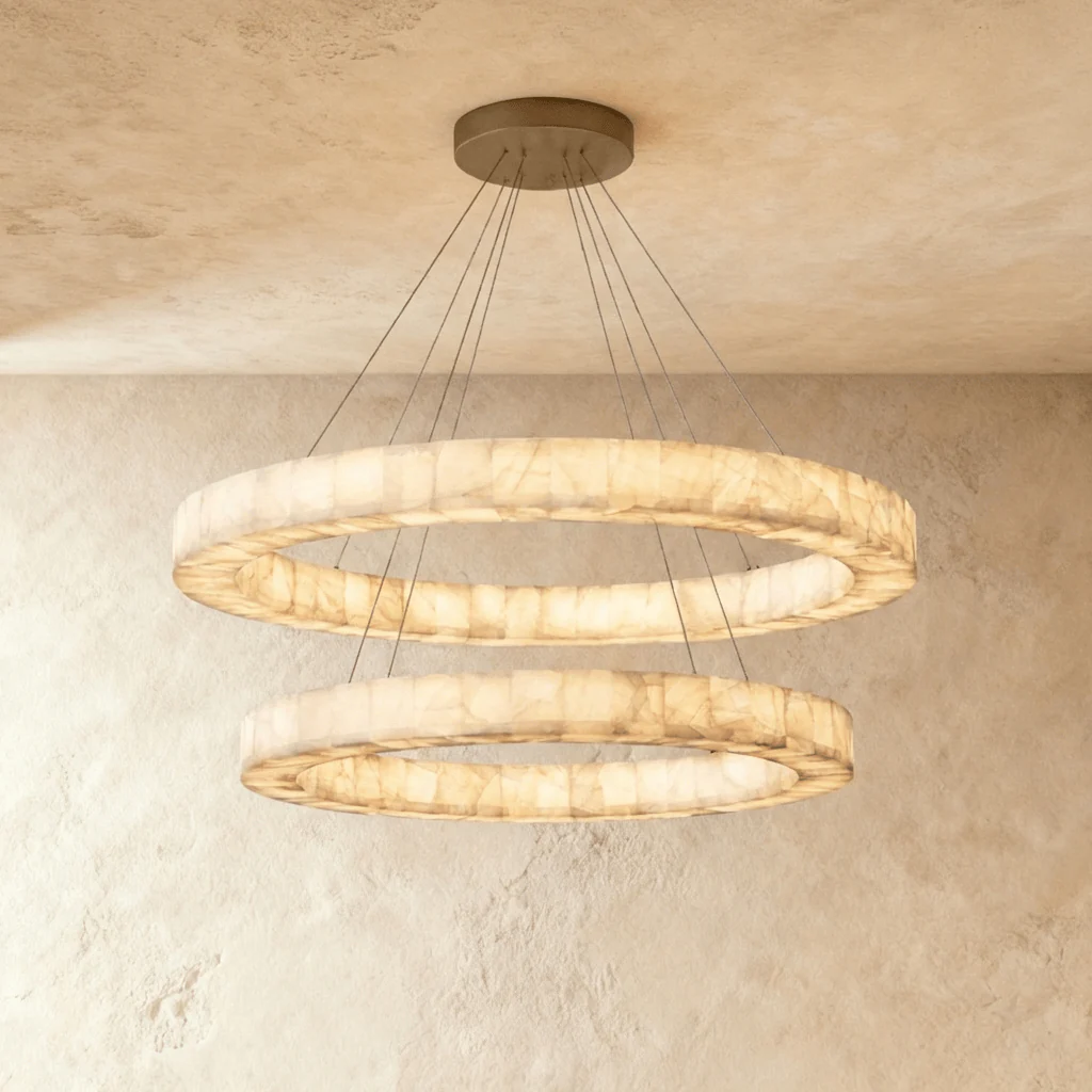 Aurex Alabaster Chandelier