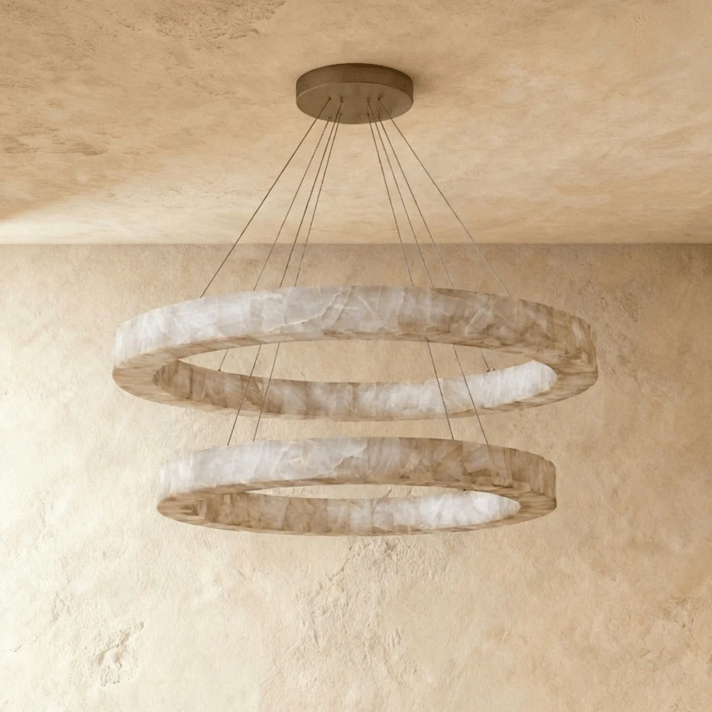 Aurex Alabaster Chandelier