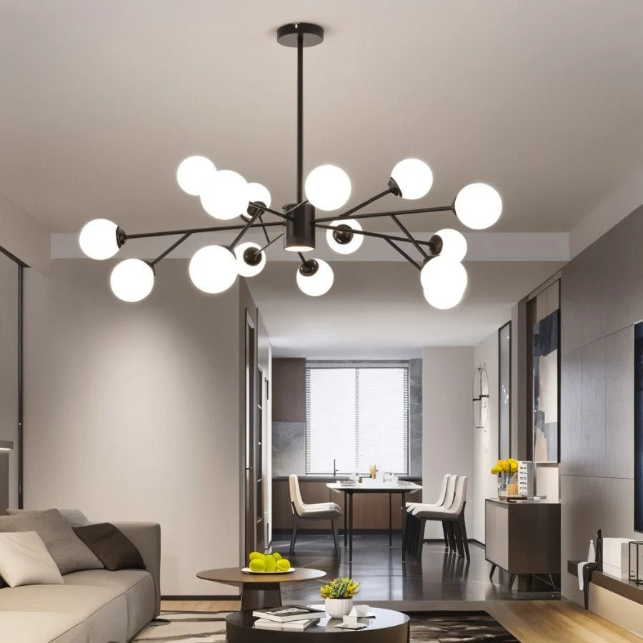 Alvion Multi-Head Chandelier