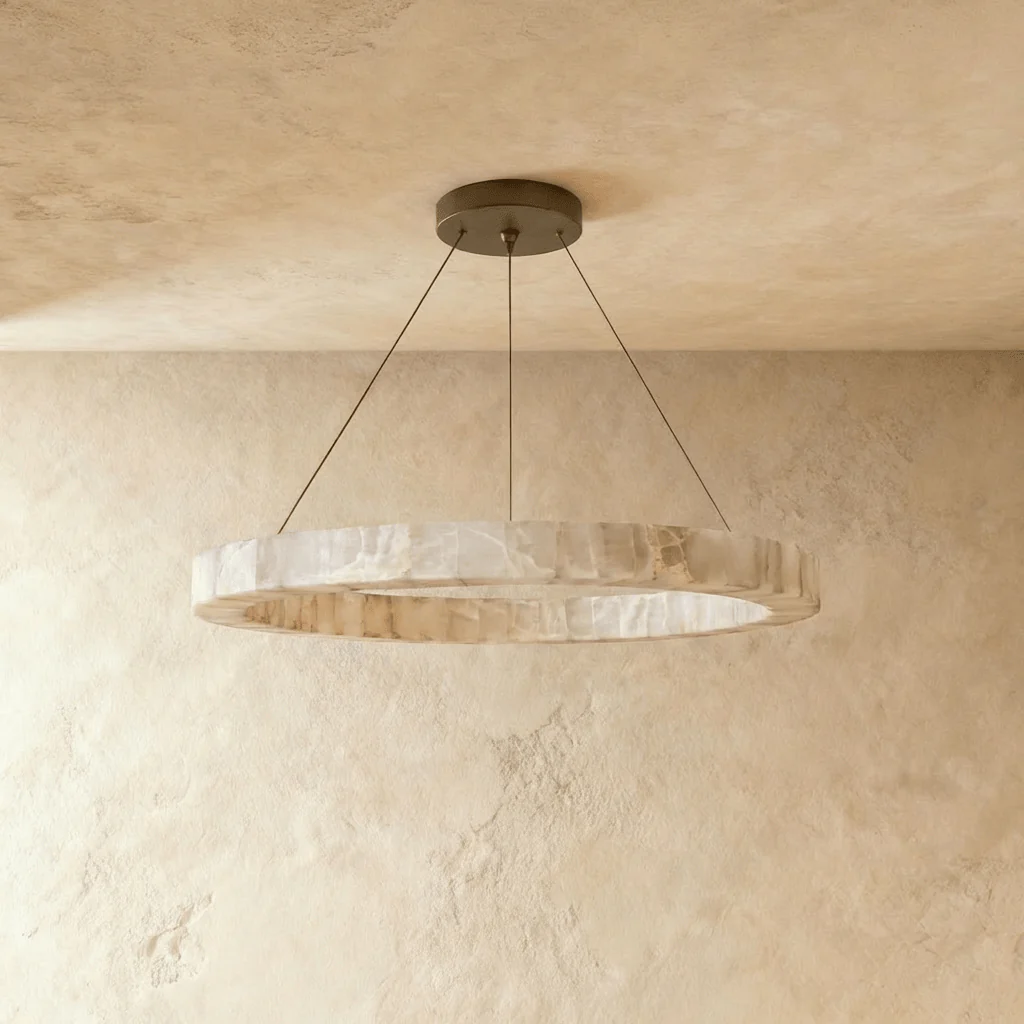 Aurex Alabaster Chandelier