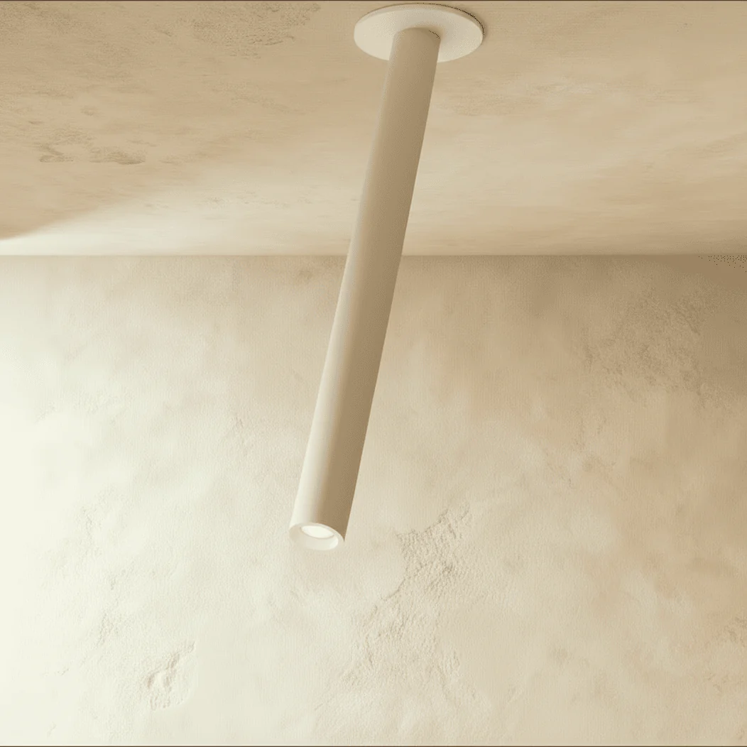 Vexo ceiling light wall mounted installation option