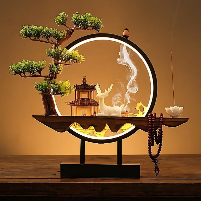 Zenra Incense Table Lamp