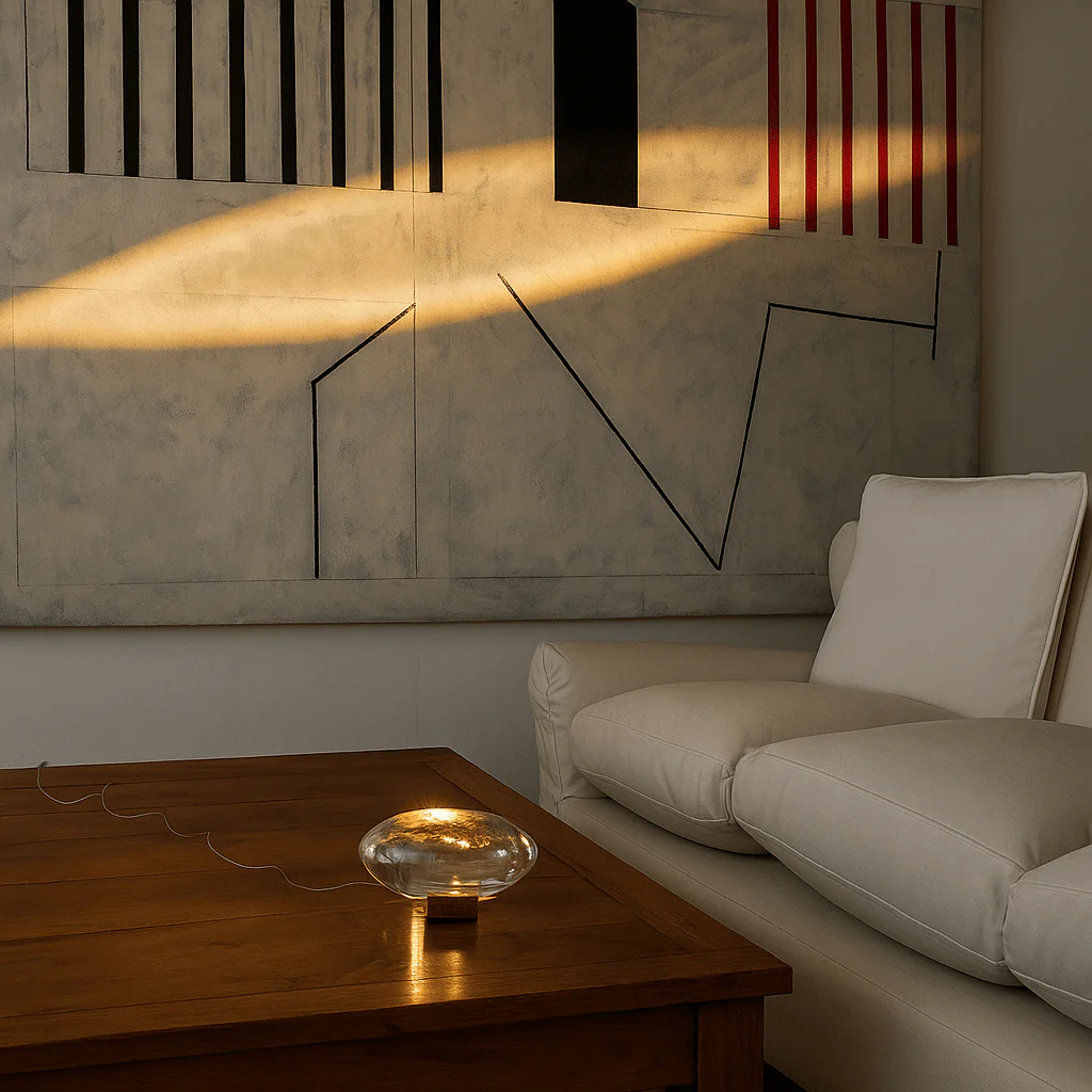 Lume prism table lamp indoor table lighting fixture