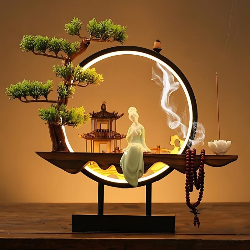 Zenra Incense Table Lamp