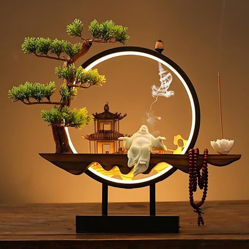 Zenra Incense Table Lamp