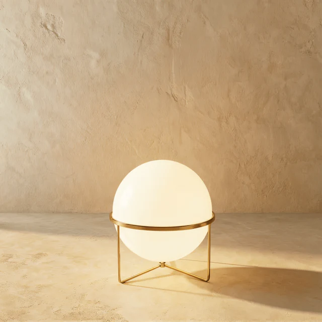 Kairo floor lamp metal frame detail