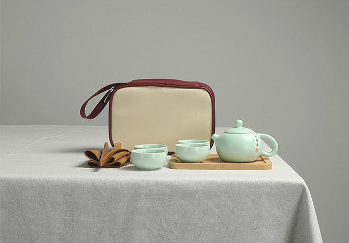Shiori Portable Ceramic Kung Fu Tea Set