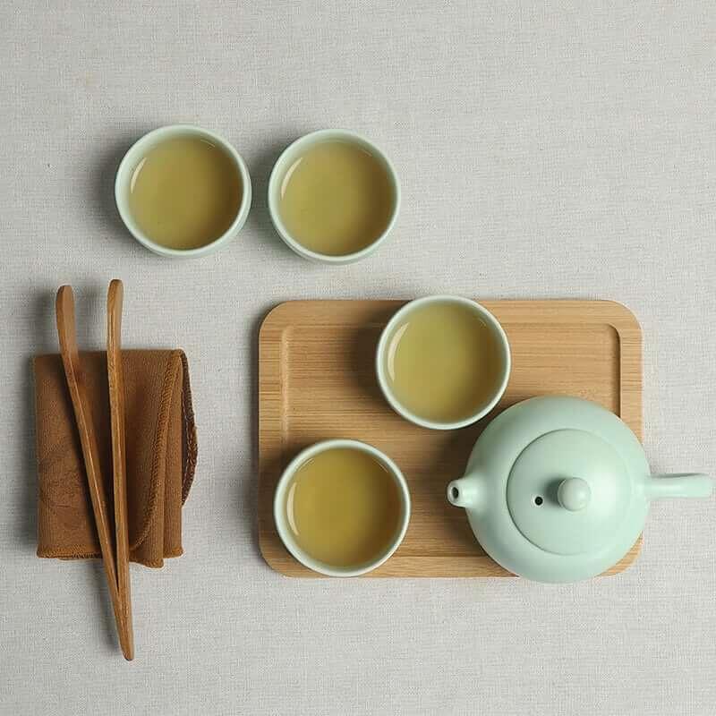 Shiori Portable Ceramic Kung Fu Tea Set