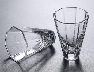 Renji Hammer Pattern High Temperature Glass Set