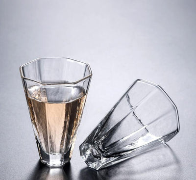 Renji Hammer Pattern High Temperature Glass Set