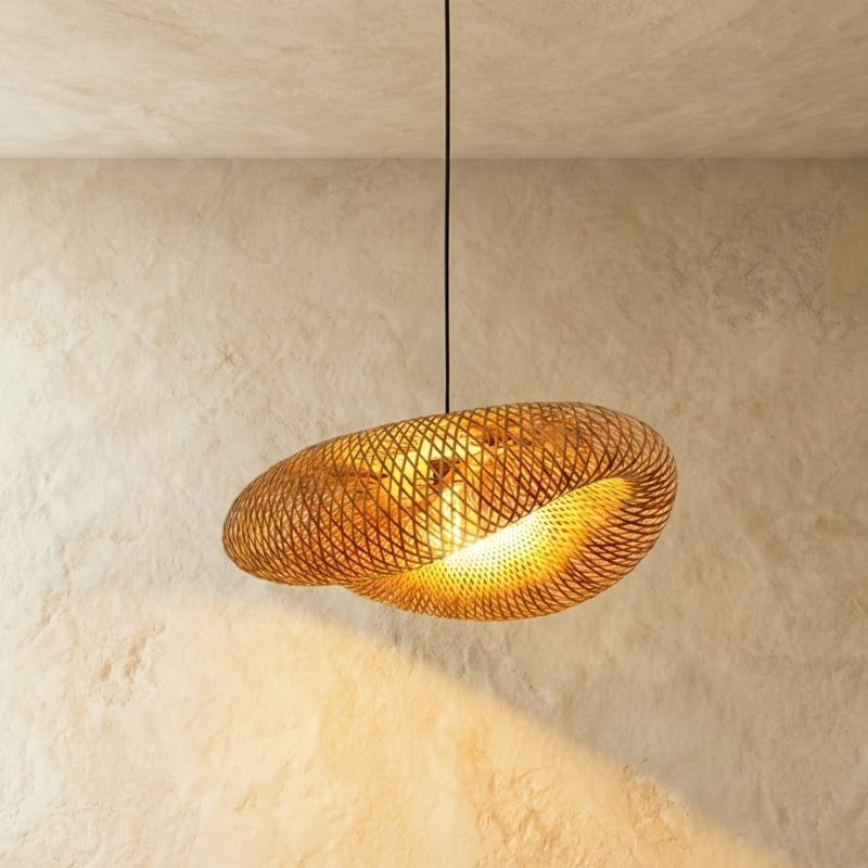 Sora Bamboo Pendant Light