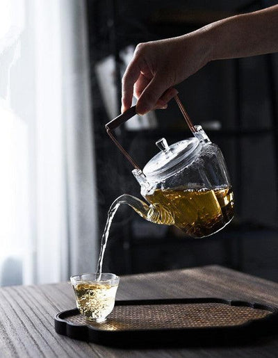 Hikaru Portable Glass Tea Set