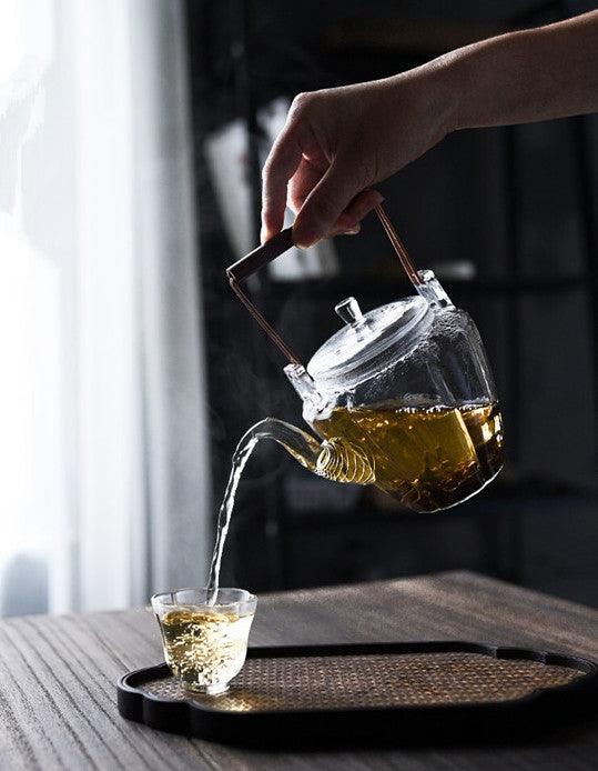 Hikaru Portable Glass Tea Set