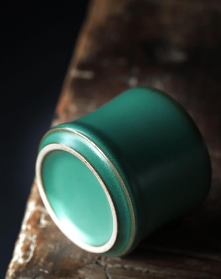 Haruto Ceramic Bamboo Tea Cup