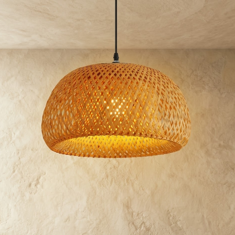 Haru Bamboo Pendant Light