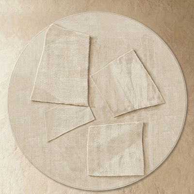 Haruto Abstract Round Rug