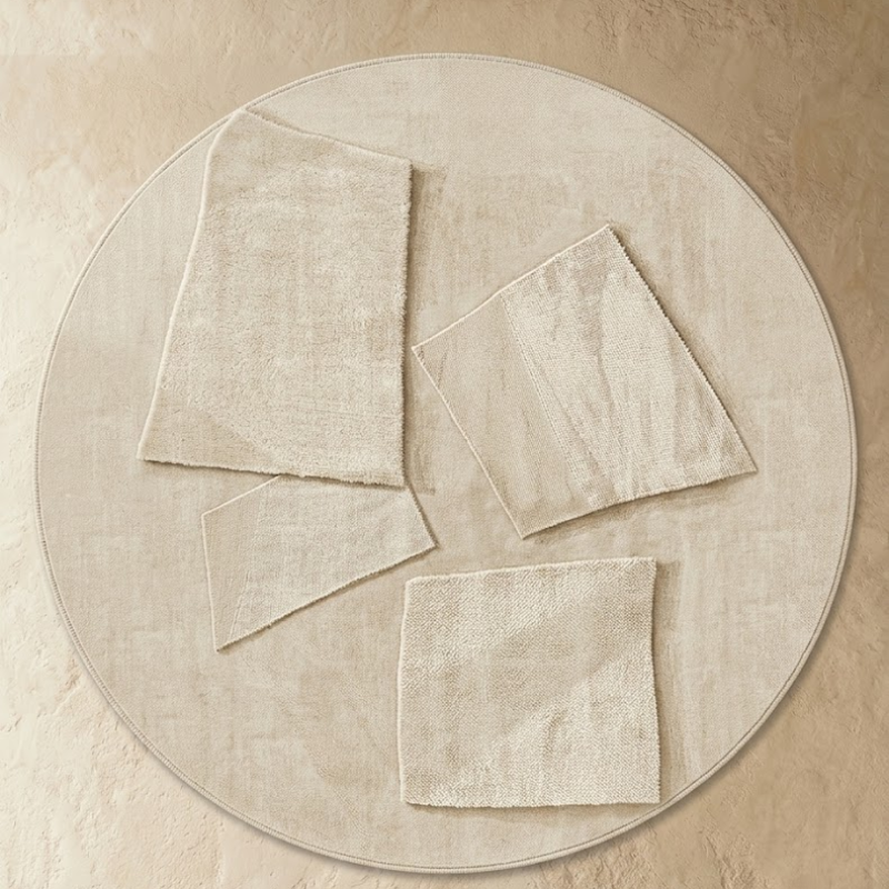 Haruto Abstract Round Rug