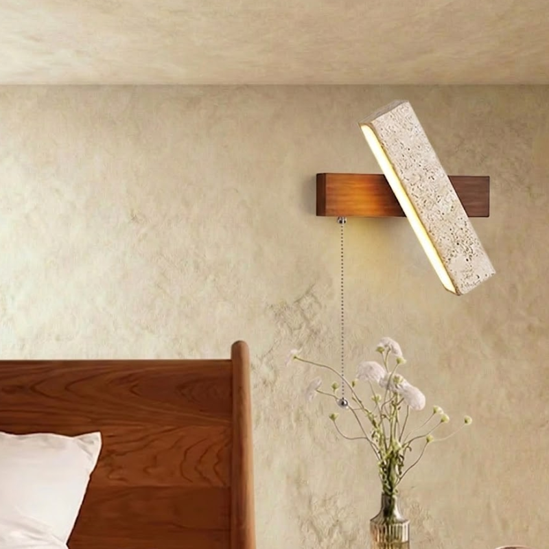 Travira Rotable Stone Wall Lamp