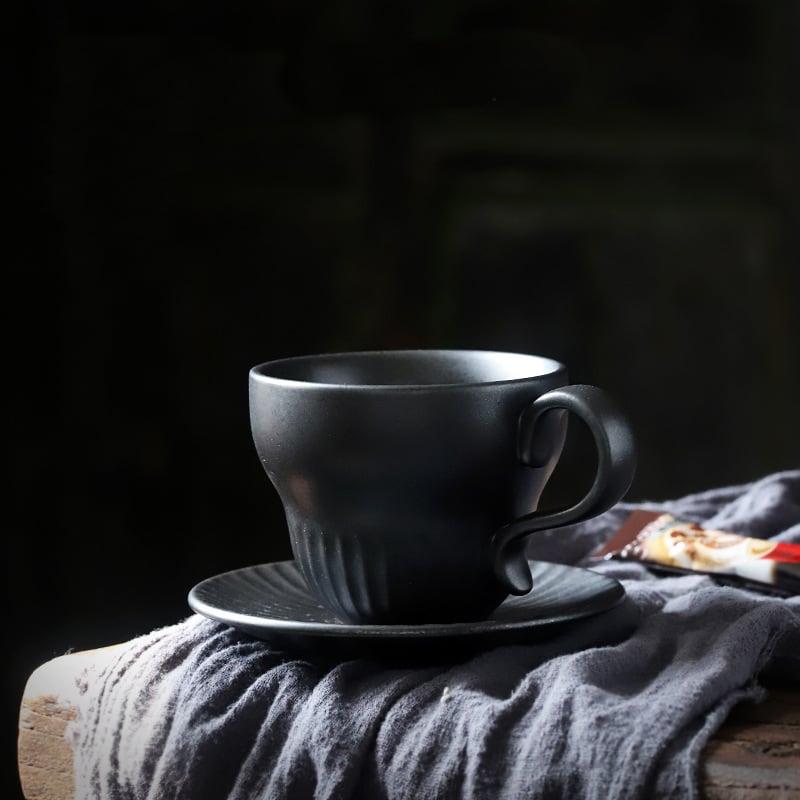 Hinata Gourd Coffee Cup & Saucer Set