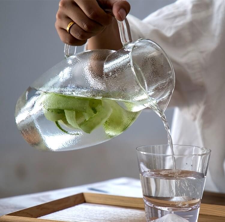 Tomo Heat-resistant Glass Cooling Kettle
